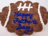Football Cupcake Cake